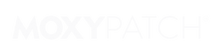 White MoxyPatch logo